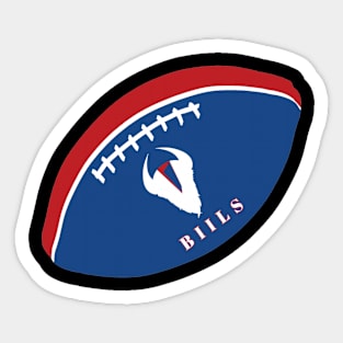 buffalo bills Ball Sticker